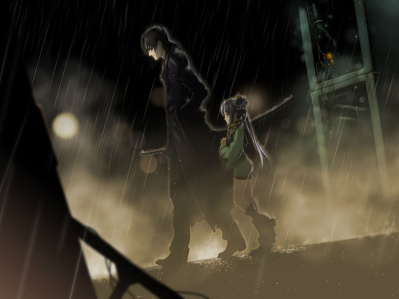 В 2011 году у новеллы вышел ремейк с улучшенной картинкой и визуальными эффектами. © Nitroplus