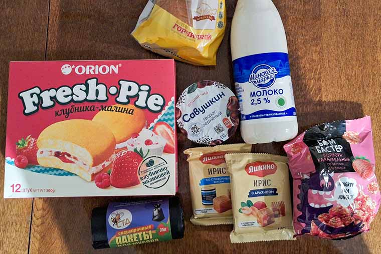 Итог визита в магазин