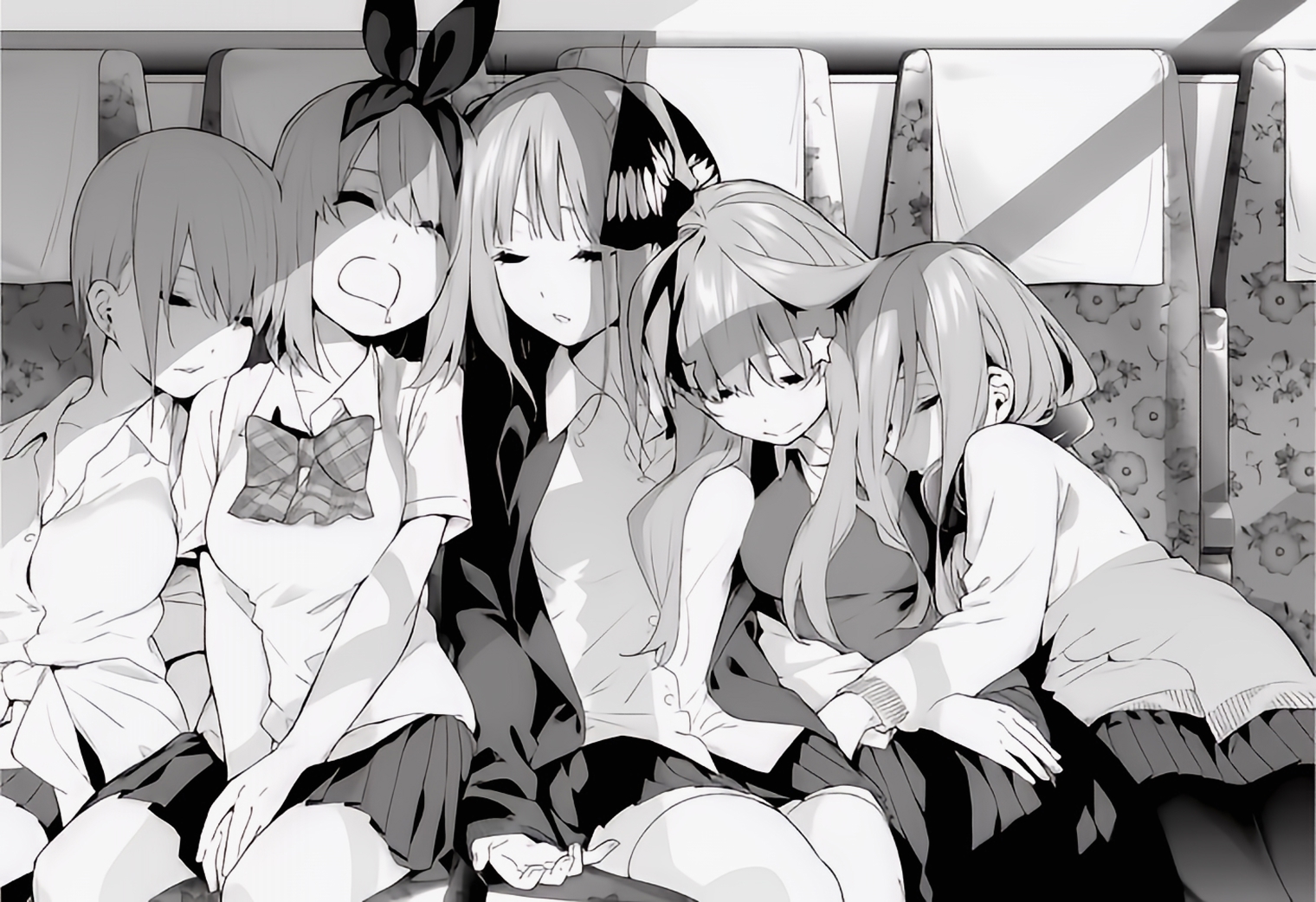 Одна из них станет невестой Уэсуги-куна, но кто? © Shounen Magazine