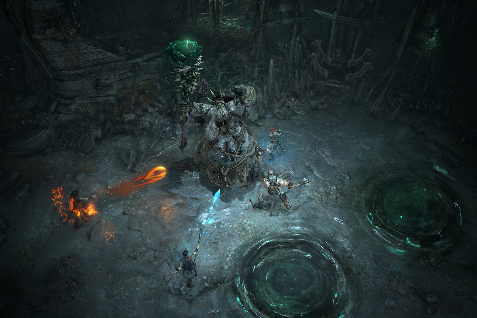Diablo IV куда более мрачная по стилю, чем яркая третья часть. Источник: Blizzard Entertainment