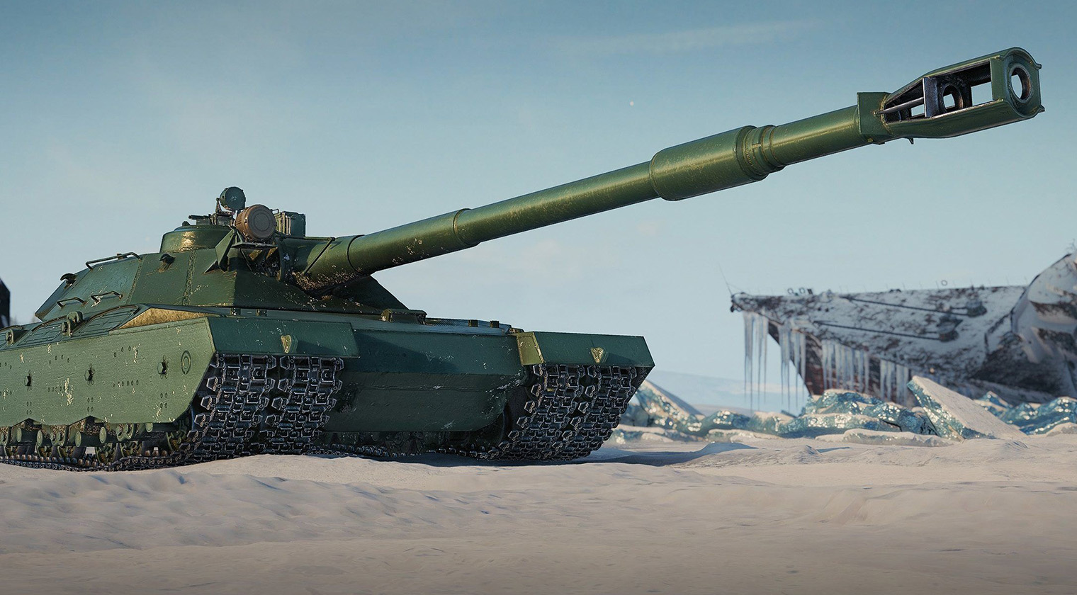 Китайские инженеры вдохновлялись американской тяжелобронированной самоходной установкой T95 — отсюда необычная четырехгусеничная ходовая часть, призванная выдержать огромный вес машины. Танк так и остался на бумаге из-за запредельной стоимости и технической сложности