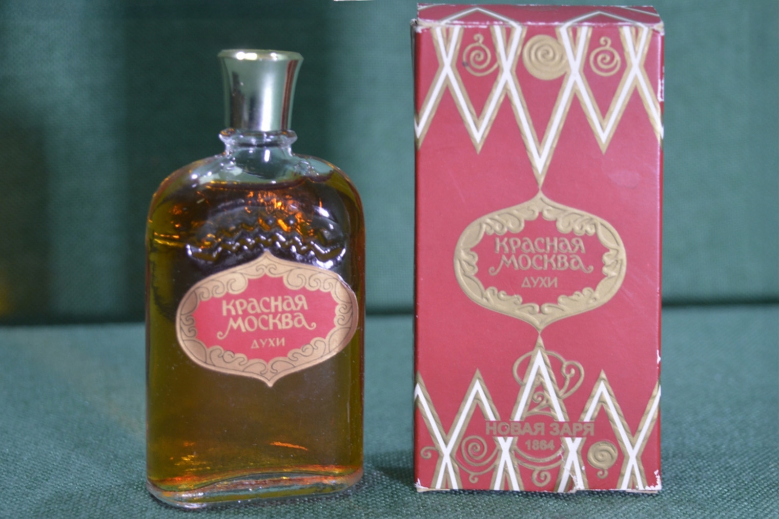 Духи «Красная Москва» 1971 года выпуска. Фотография из личного архива автора