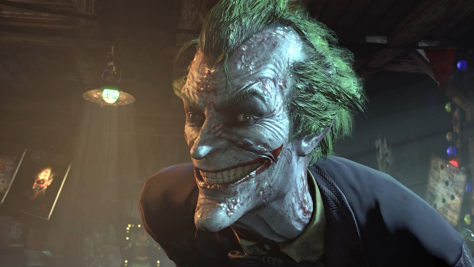 Джокер — главный герой игры наравне с Бэтменом. Кадр: Warner Bros. Interactive Entertainment