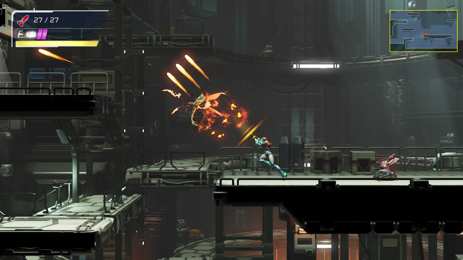 Авторы Metroid Dread из MercurySteam прежде всего известны как разработчики вампирской экшен-дилогии Castlevania: Lords of Shadow. Кадр: Nintendo