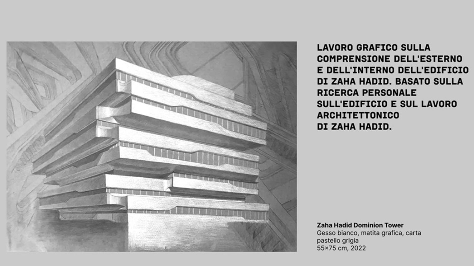 Примеры архитектурной графики. © Портфолио Марии Семеновой