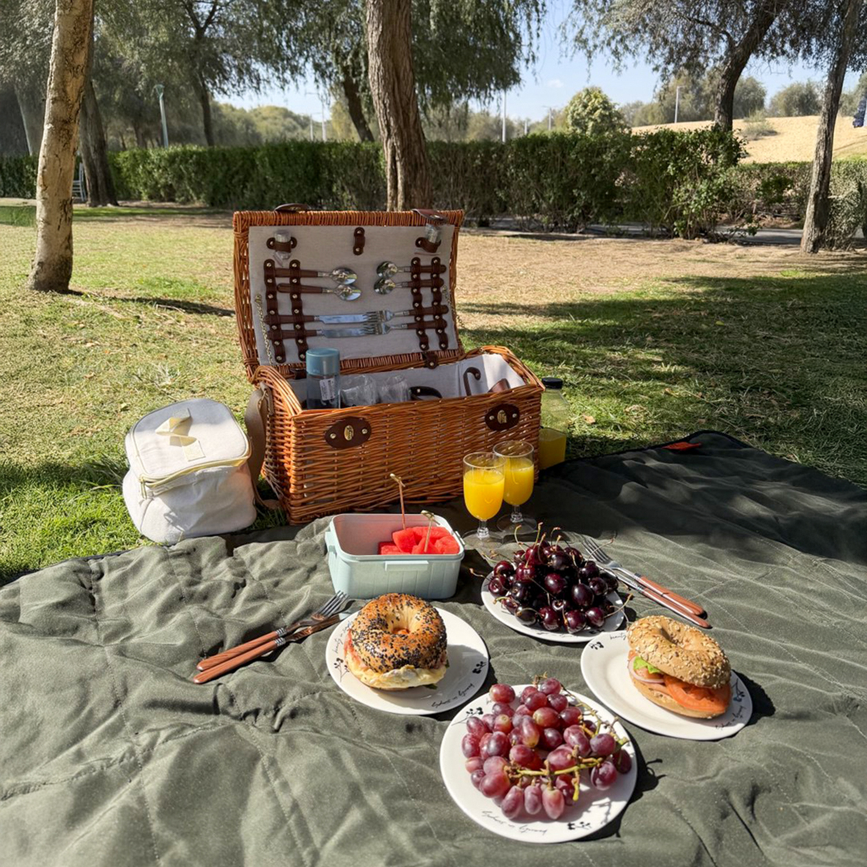 Устраиваем пикник в парке