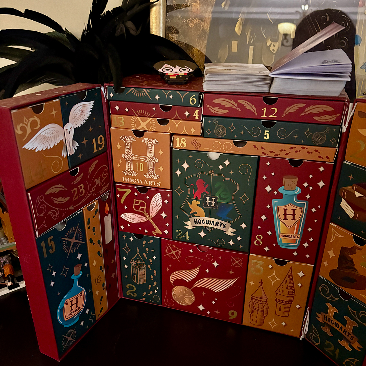 Адвент-календарь с канцелярией по «Гарри Поттеру»