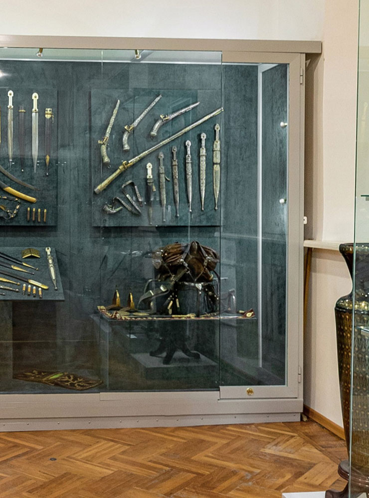 Оружие в музее относится к 18⁠—⁠20 векам