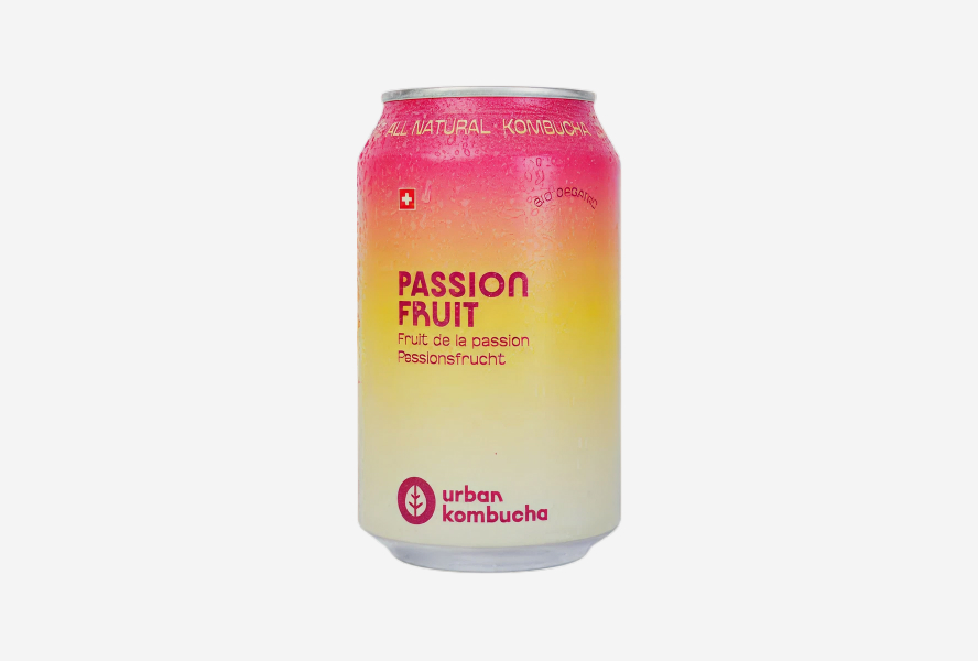Комбуча Urban Kombucha Passion Fruit, 330 мл