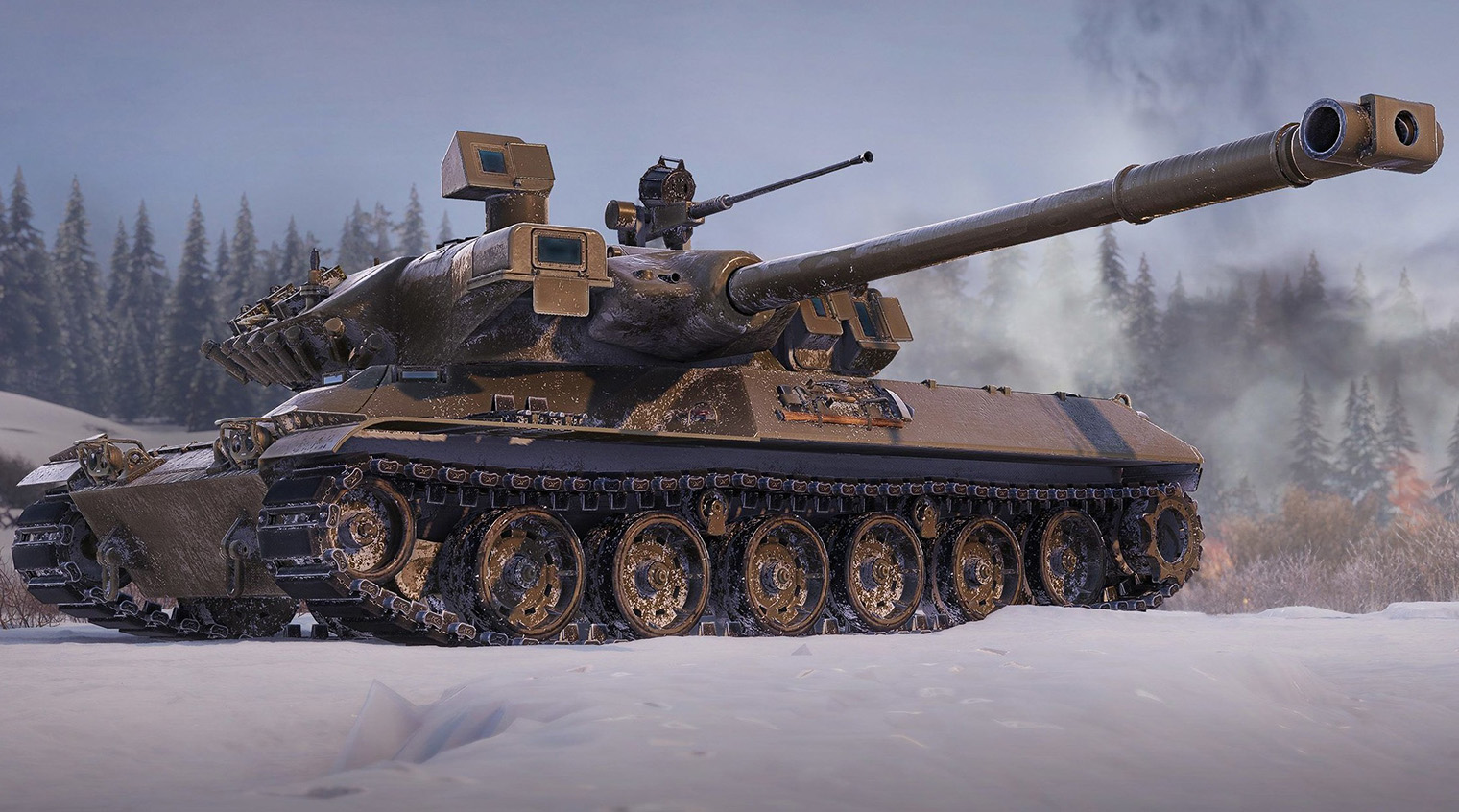 Американский тяжелый танк, который, как и BZT-70, появился в «Мире танков» с выходом обновления «Альфа». Не существовал в металле, так как был лишь одним из эскизных проектов в рамках поиска концепции будущего основного танка США