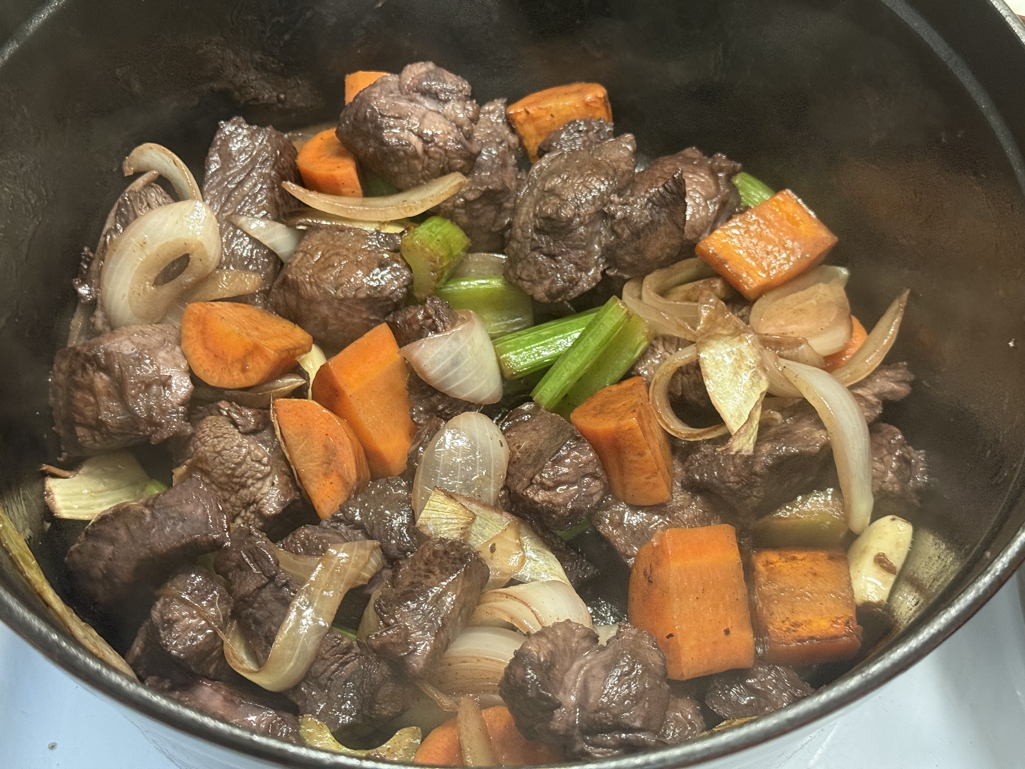 Овощи и мясо