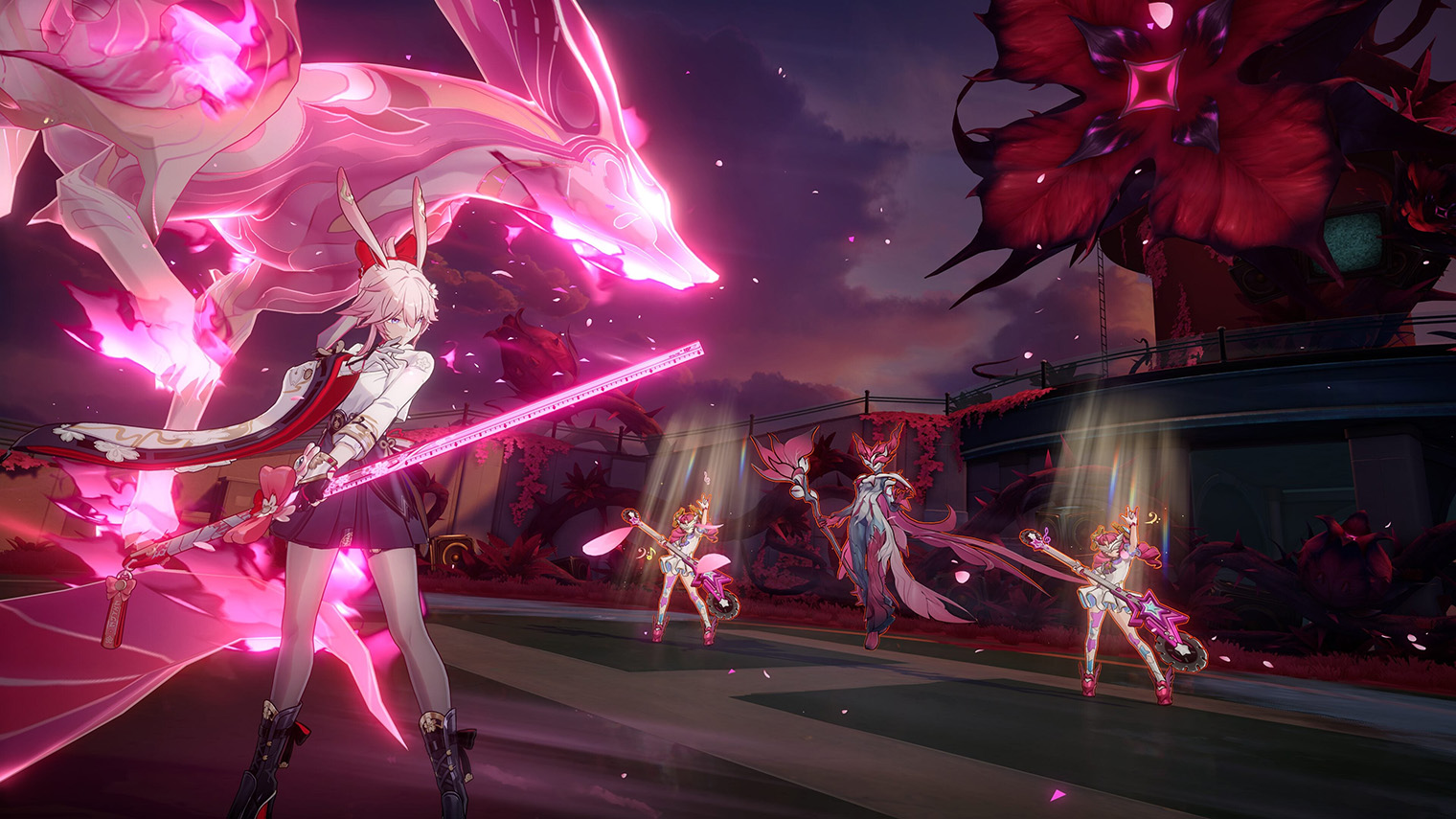 Атаки всех персонажей сопровождаются красочными спецэффектами, особенно при применении «ульты». © HoYoverse