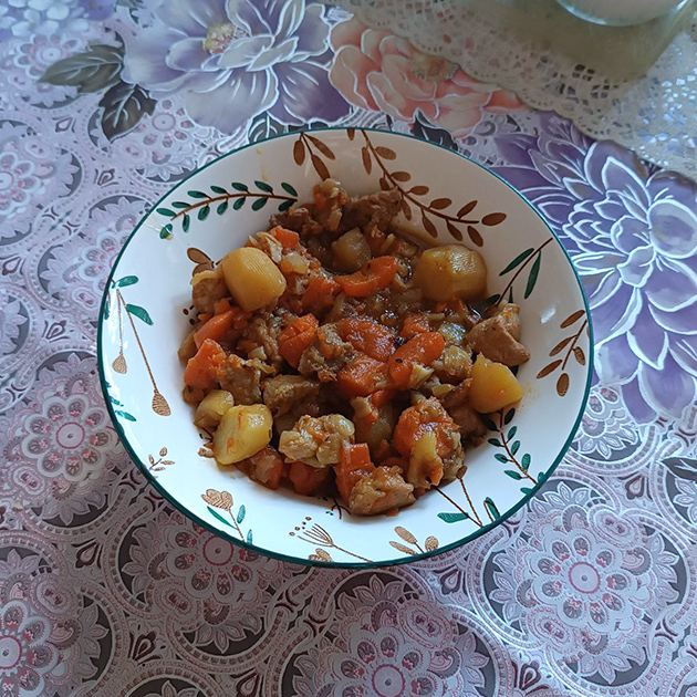 Мой обед. Получилось очень вкусно, как и всегда