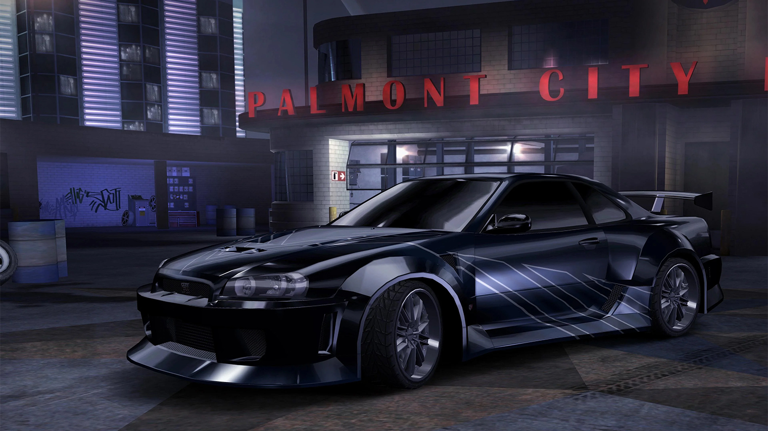 Dark Aero использовался в оформлении гоночной игры Need for Speed: Carbon 2006 года. © needforspeed / Reddit