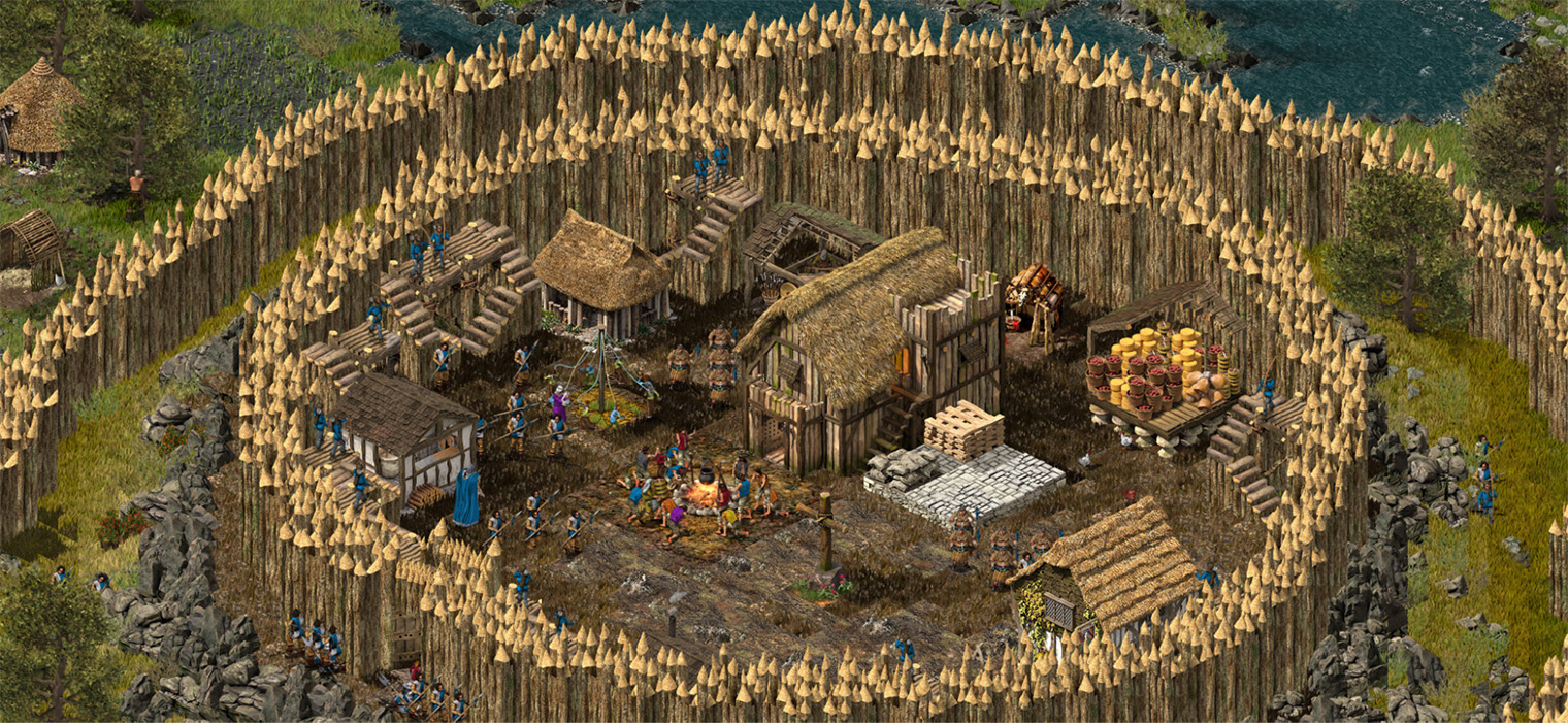 В 2025 году вышел ремастер Stronghold Crusader. © FireFly Studios