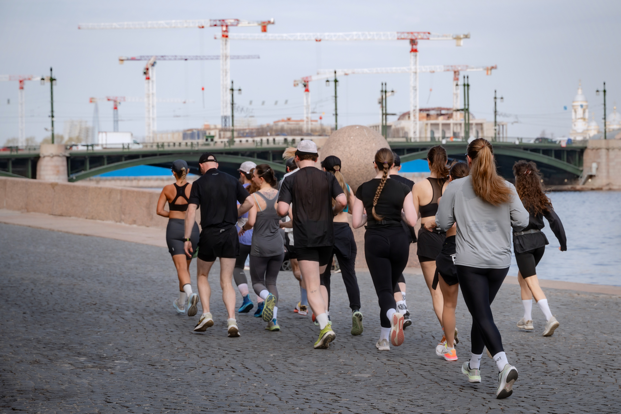 Пробежка одной из групп Shu Run