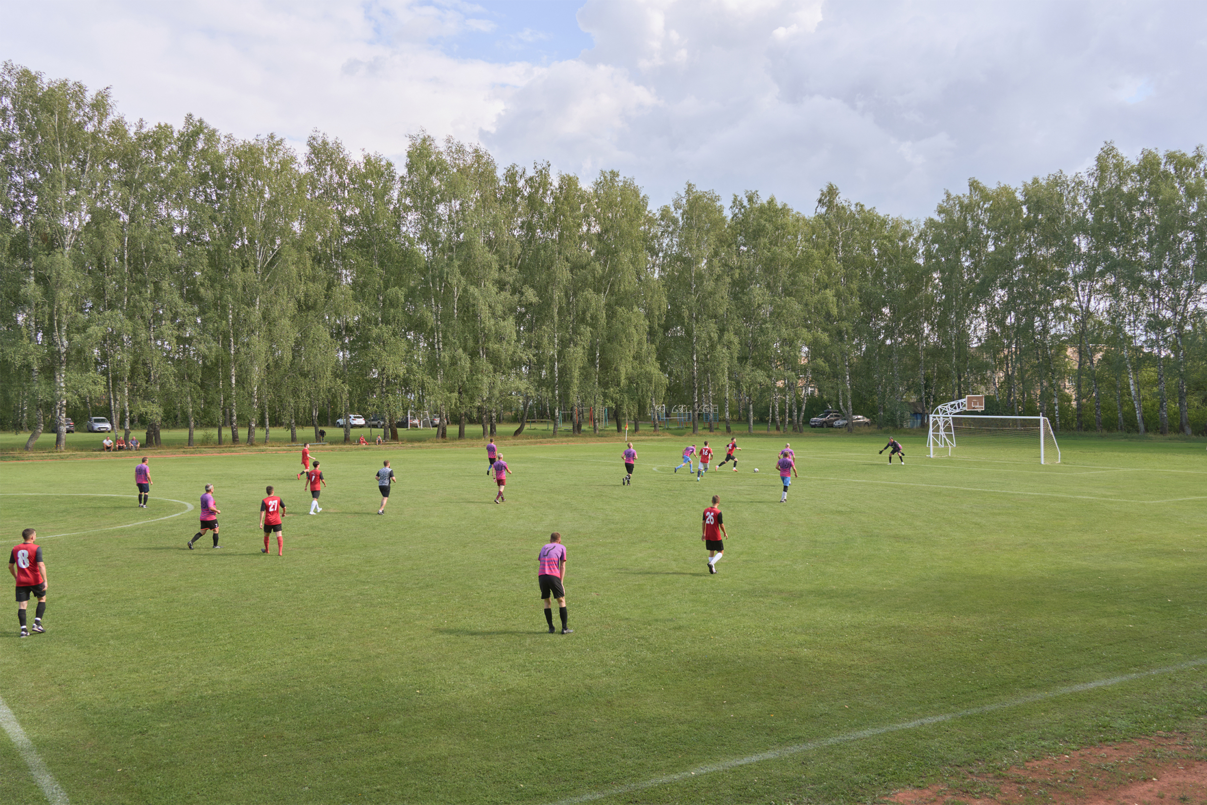 Хозяева победили с разгромным счетом 19:2