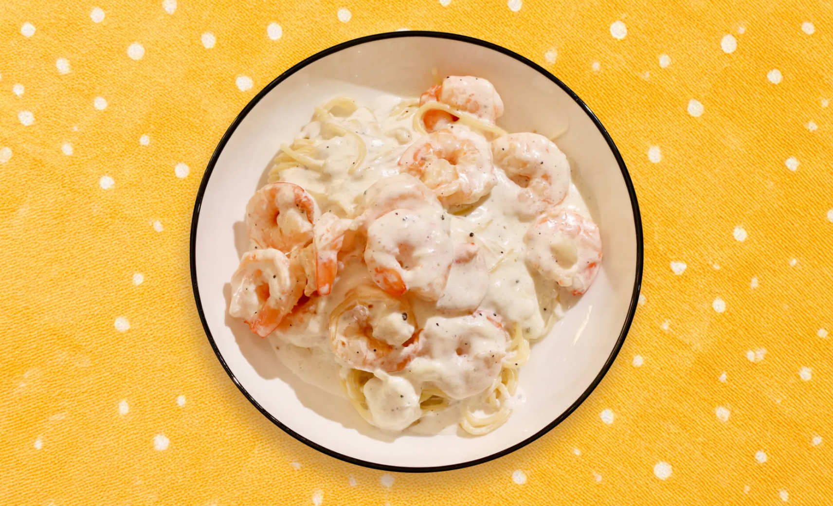Паста с креветками