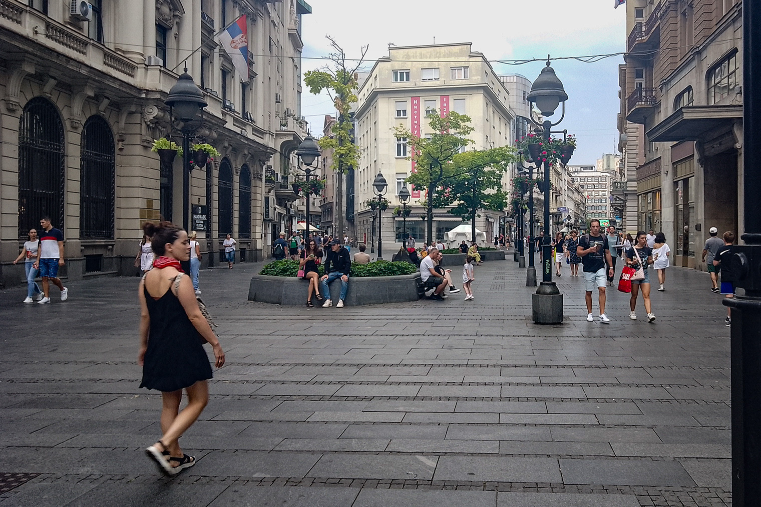 Улица Князя Михаила — главное тусовочное место Белграда