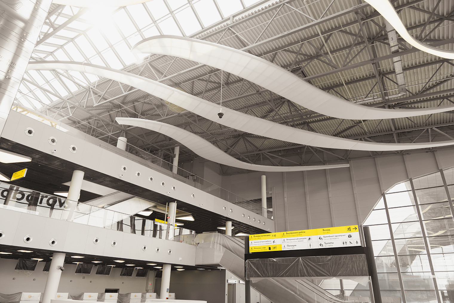 Внутри нового терминала. Источник: пресс-служба аэропорта