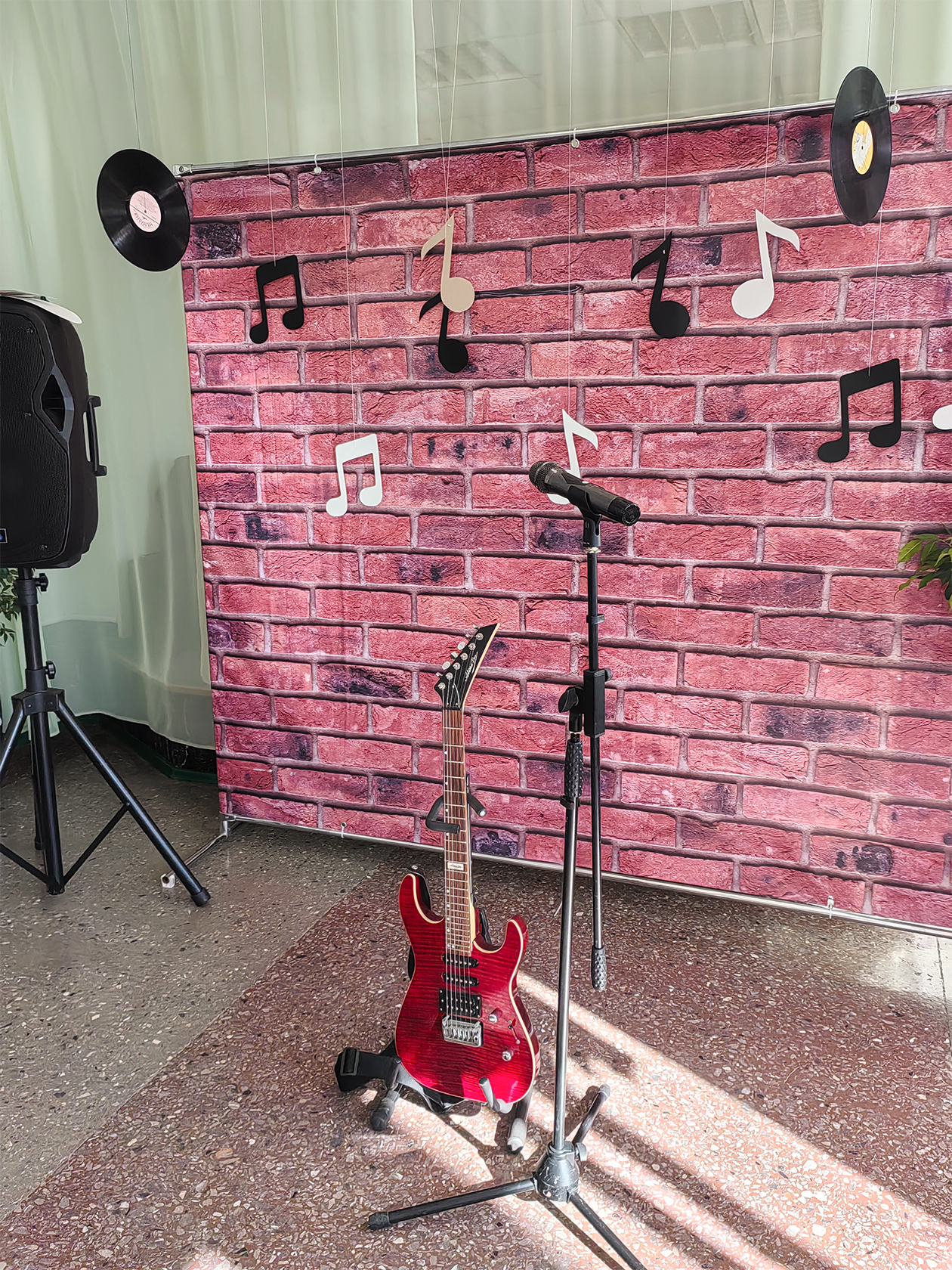 Фотозона, где можно сфотографироваться после конкурса