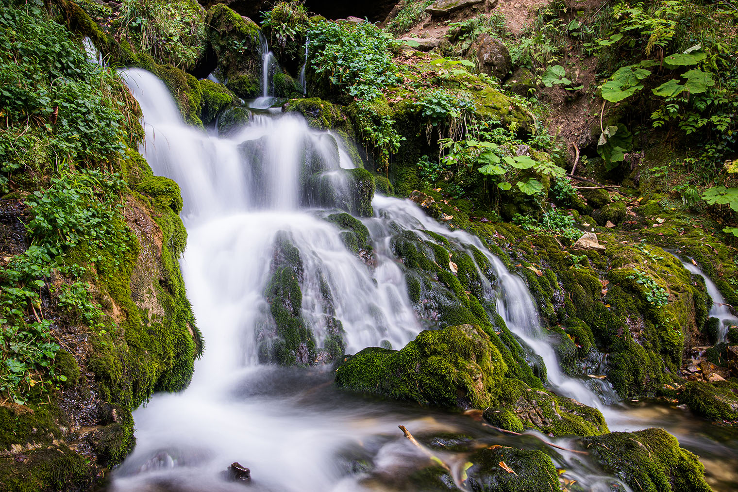 Водопад Исиченко летом. Фотография: Mikhail Gnatkovskiy / Shutterstock / FOTODOM