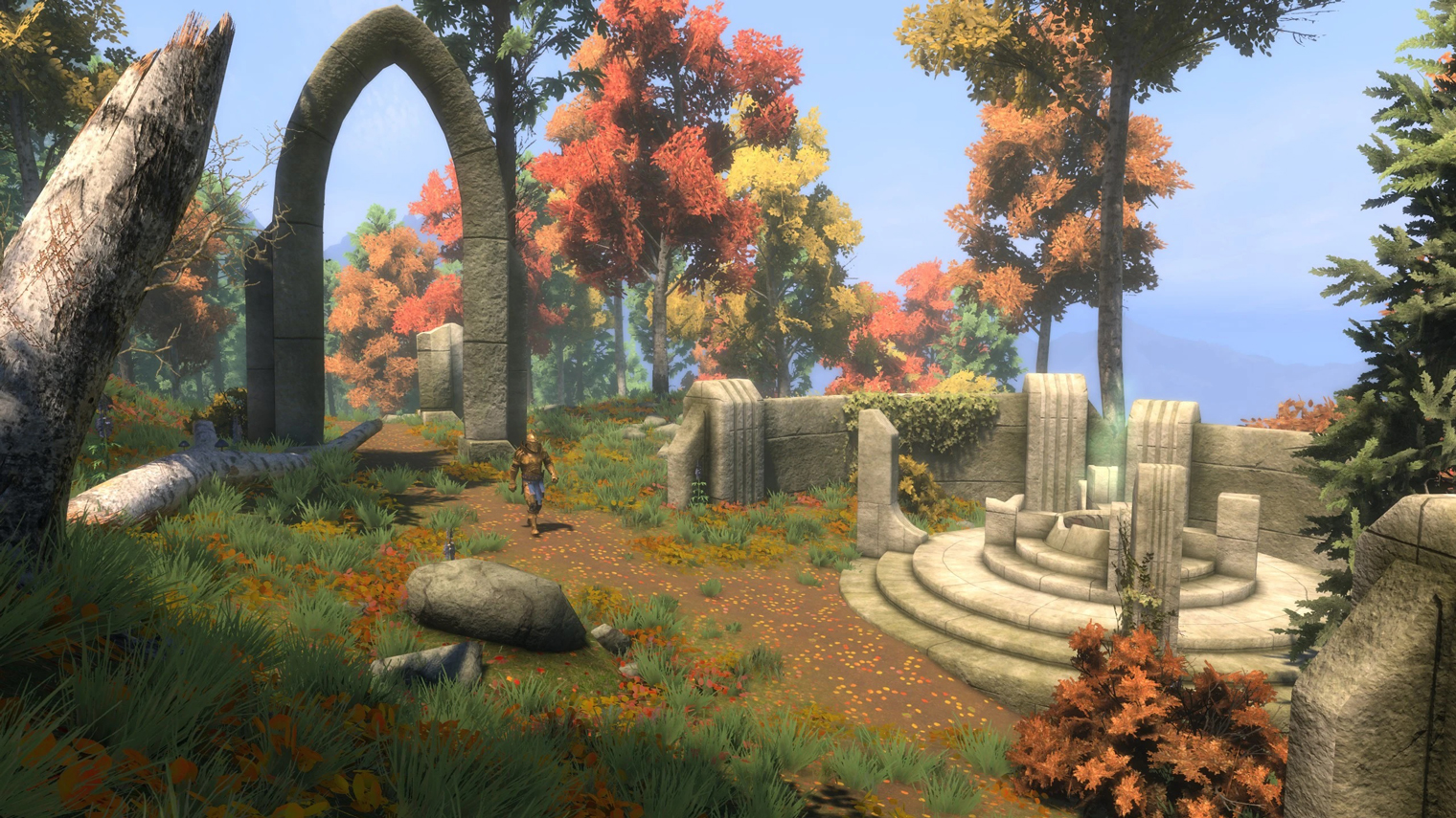 Ремастер на базе Skyrim выглядит ярче, чем оригинальная Oblivion. Кадр: Bethesda Softworks