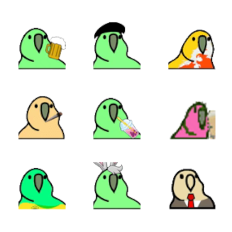 Танцующий попугай