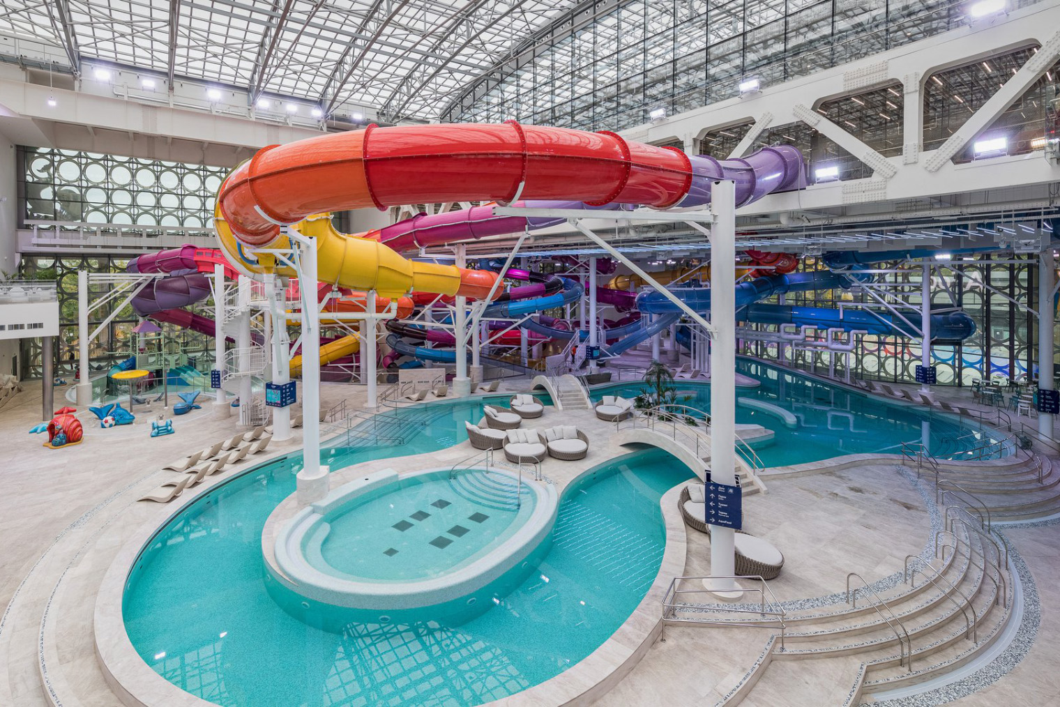 Летние аквапарки в Москве