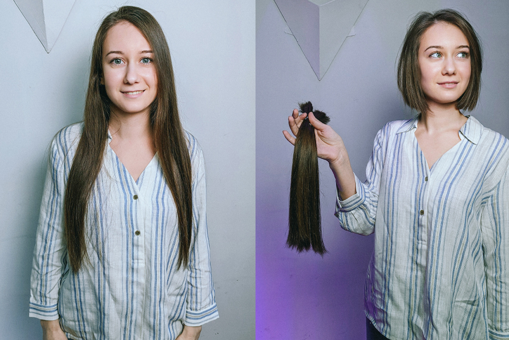 Доноры, которые при помощи фонда «свет.дети» и парикмахерской HairFcker отправляли волосы в британский фонд The Little Princess Trust