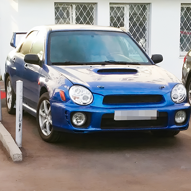 Моя Subaru Impreza WRX до тюнинга