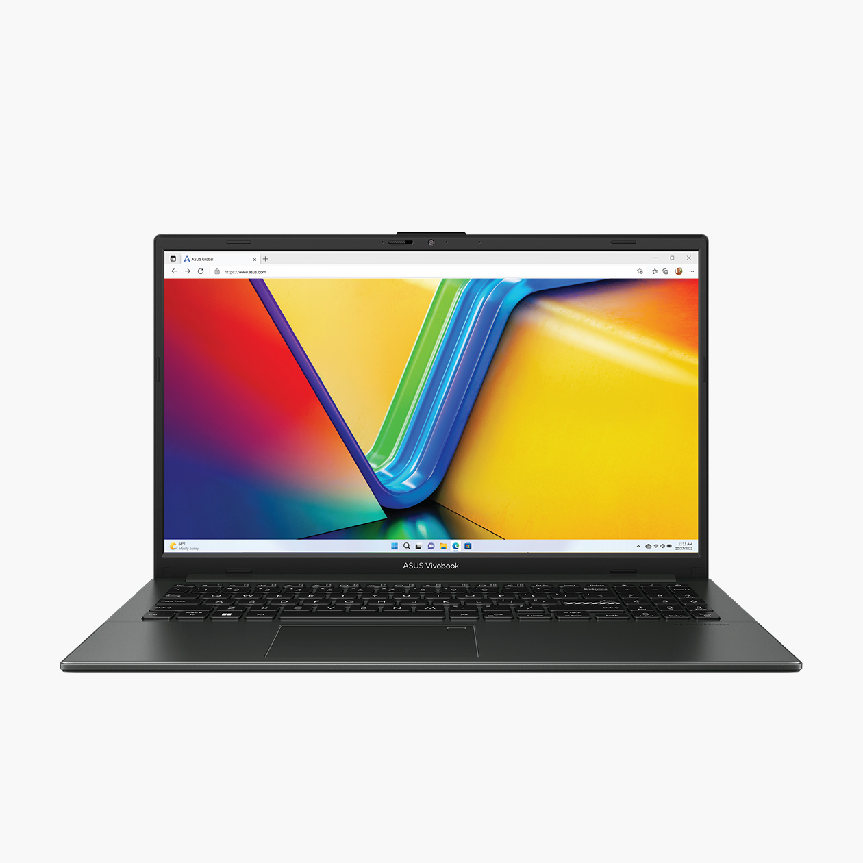 На российском рынке есть недорогие OLED-модели, например Asus Vivobook Go 15. В DNS такая стоит 62 000 ₽ — у нее 16 Гб оперативной памяти, накопитель на 512 Гб и предустановленная Windows. Источник: asus.com