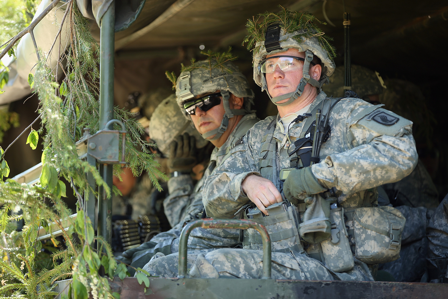 Военные учения НАТО Spring Storm в Эстонии, май 2014. Фотография: Sean Gallup / Getty Images