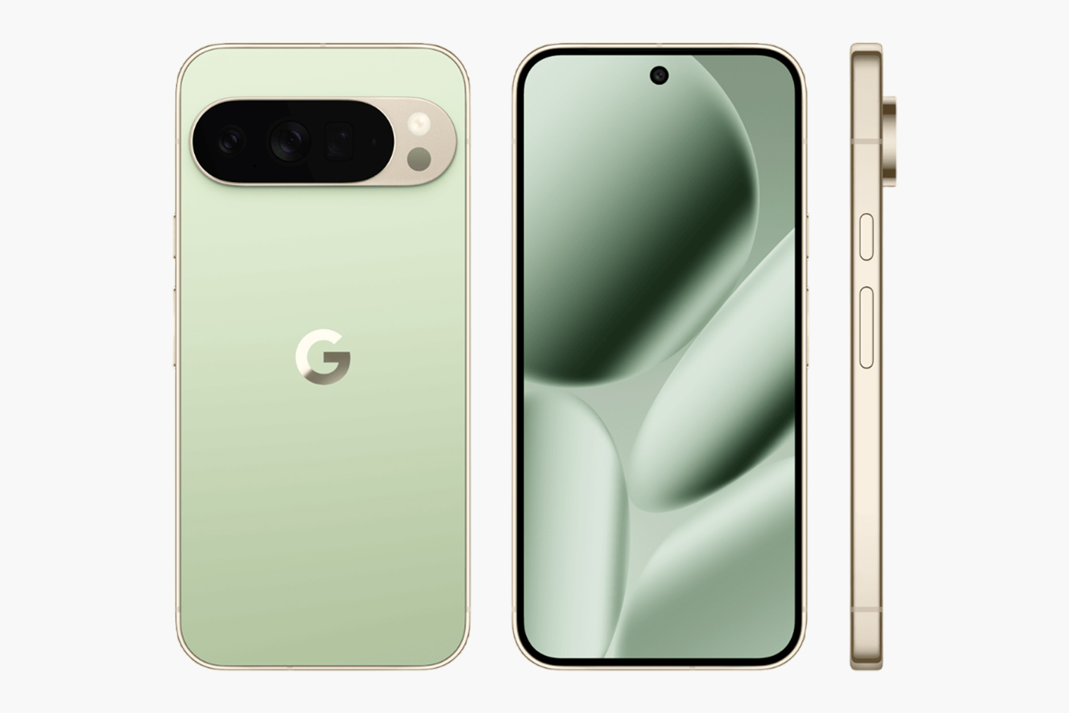 Так выглядит Pixel 10 Pro XL в зеленом цвете
