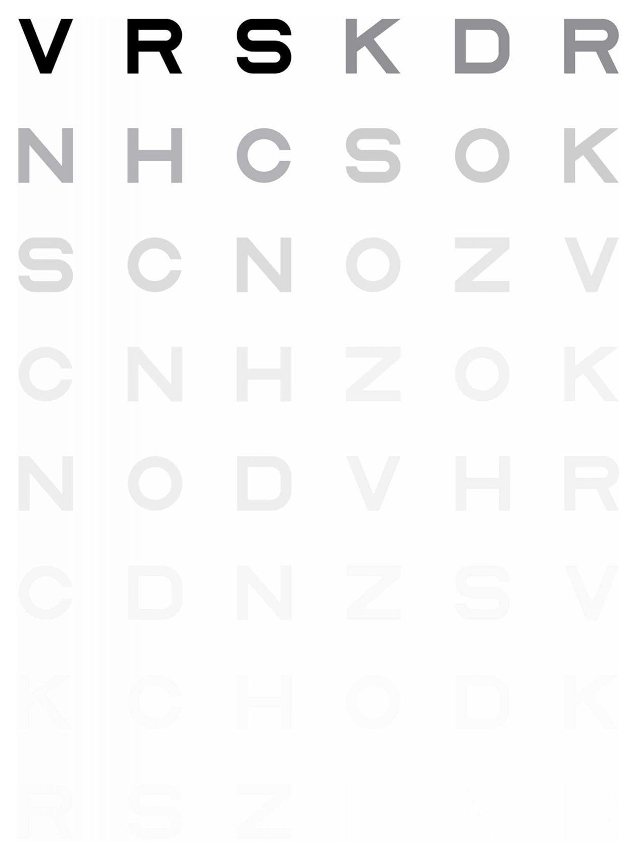 Так выглядит диаграмма для контрастного теста Пелли — Робсона