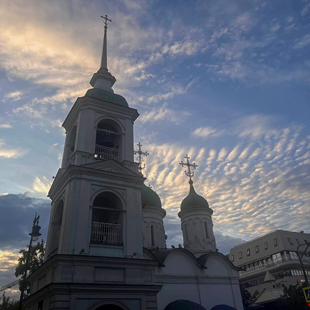 Виды Москвы по пути домой