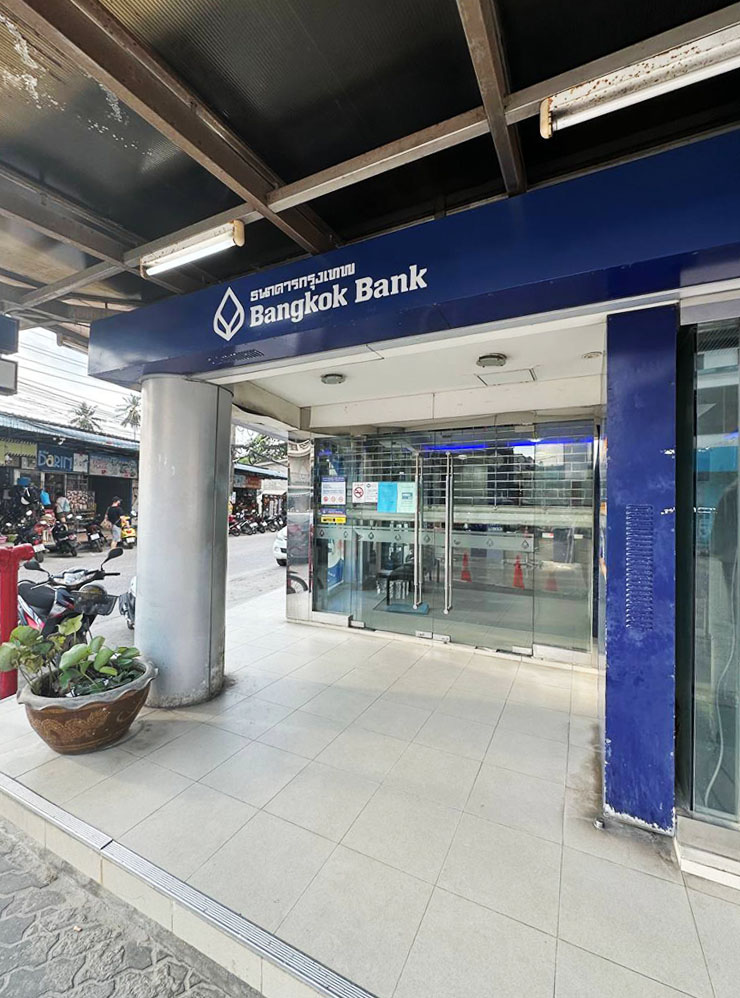 Отделение Bangkok Bank — самого крупного банка страны