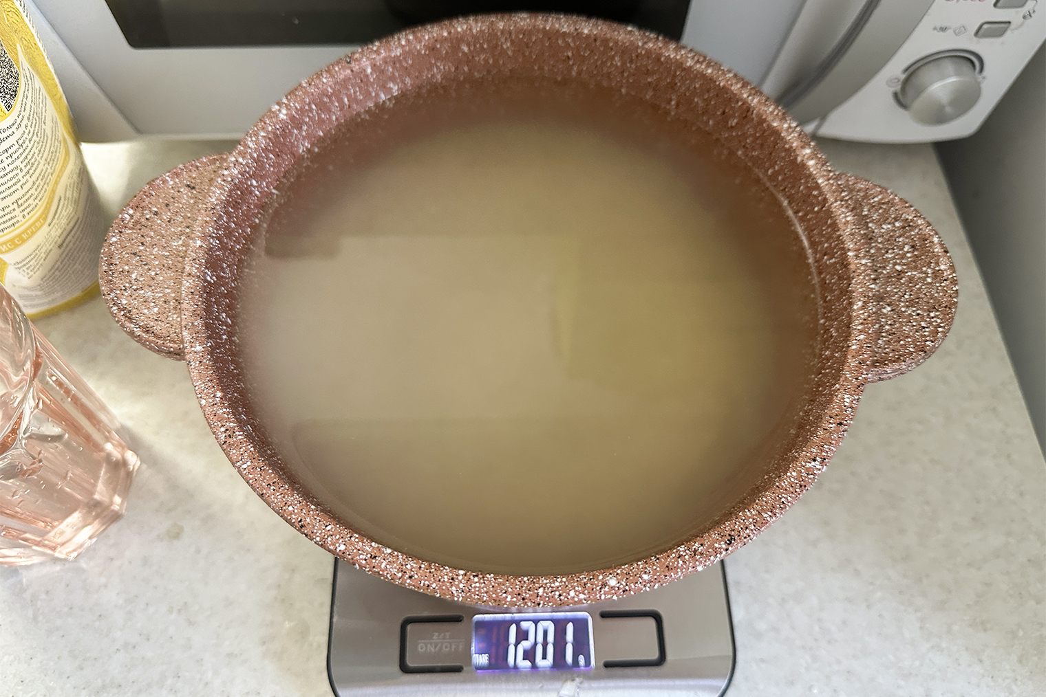 Количество риса и воды проверяла на кухонных весах