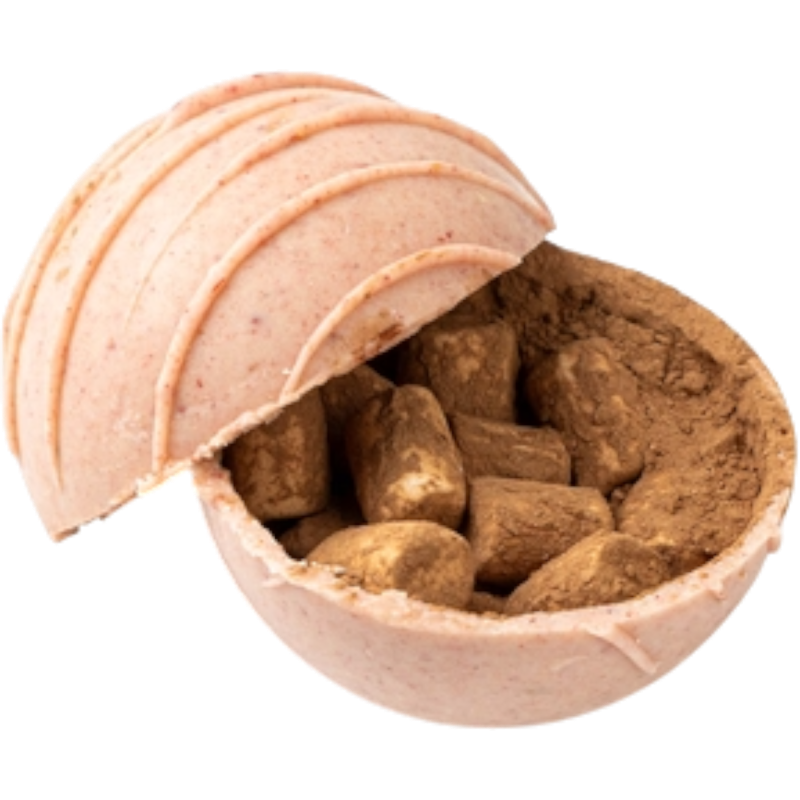 Клубничная бомбочка с маршмеллоу