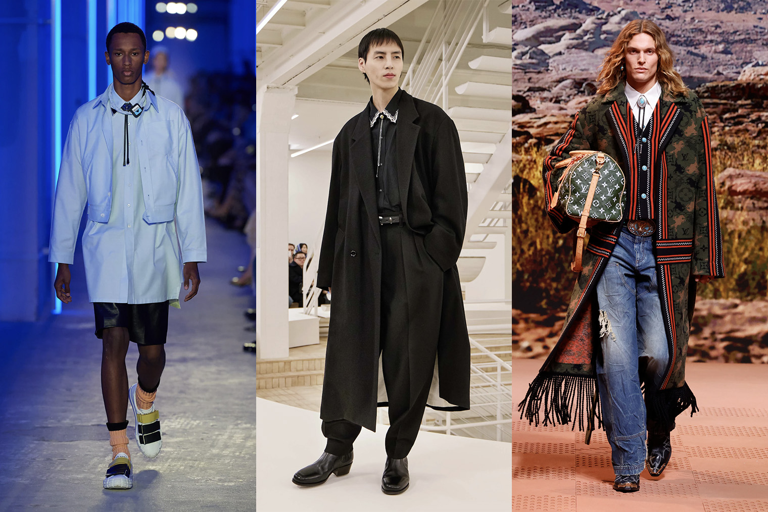 Фотографии: Prada, Lemaire, Louis Vuitton