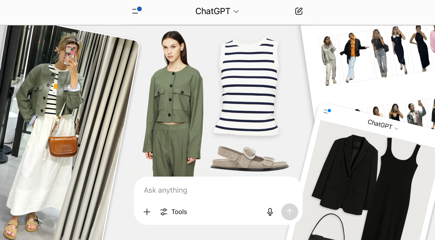 Я попросила Chat GPT найти вещи в моем стиле. Приглашаю на примерку