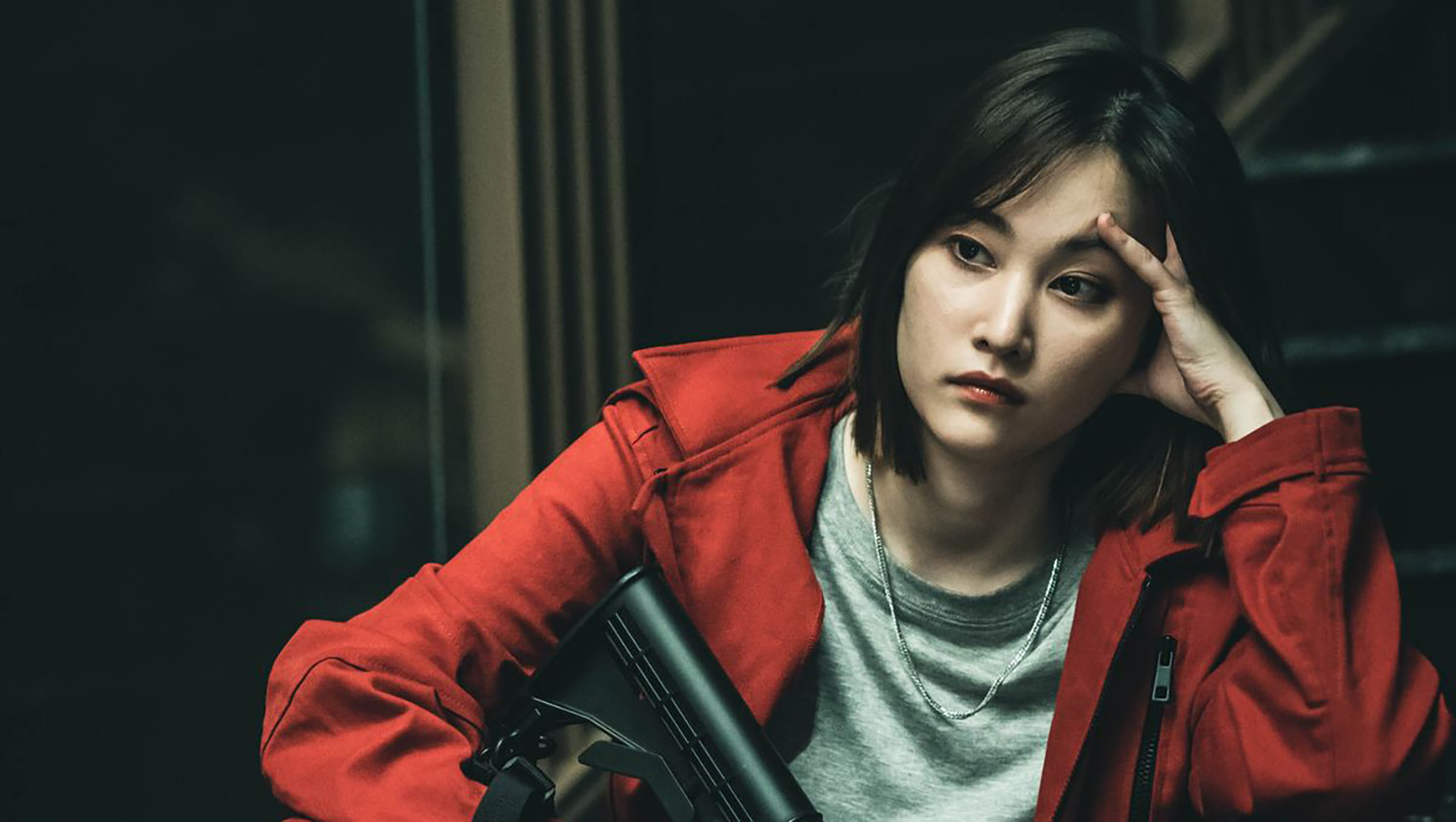 Чон Джон-со снялась в корейской версии «Бумажного дома» и сыграла героиню Токио. Кадр: Netflix
