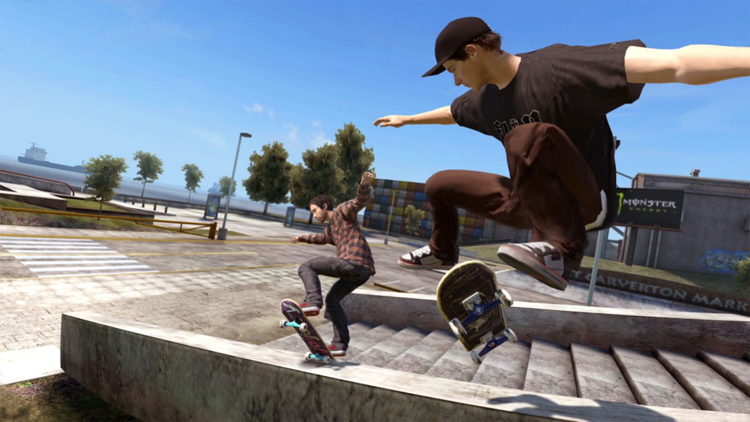 Город в Skate 3 куда ярче, чем во второй части, а скейтбординг больше не считается преступлением. Кадр: Electronic Arts