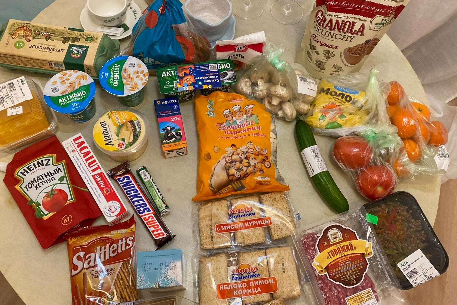 Покупки в «Ленте». Давно я так не затаривалась!