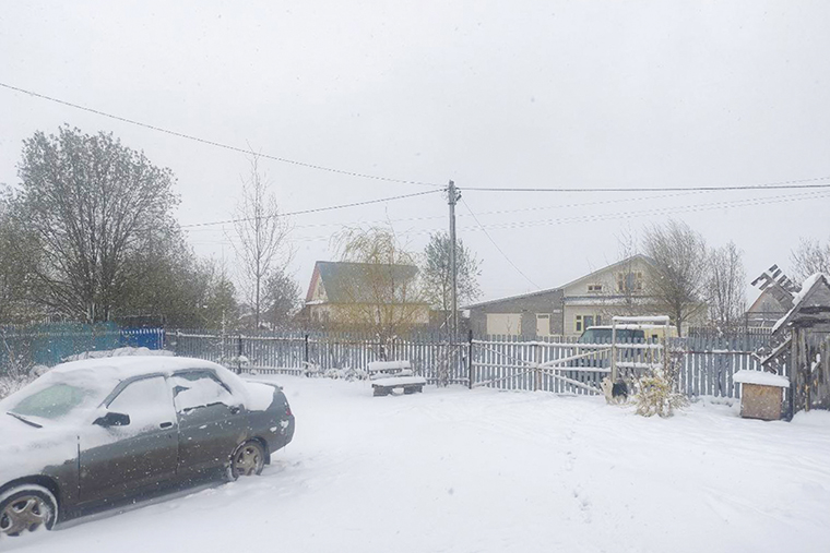 Такой сюрприз в конце апреля