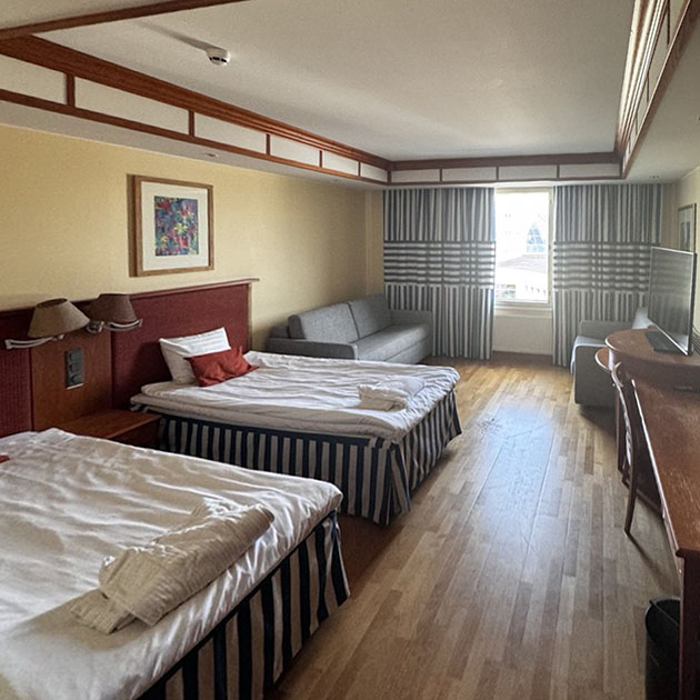 Наш номер. Скоро здесь организуют третье спальное место