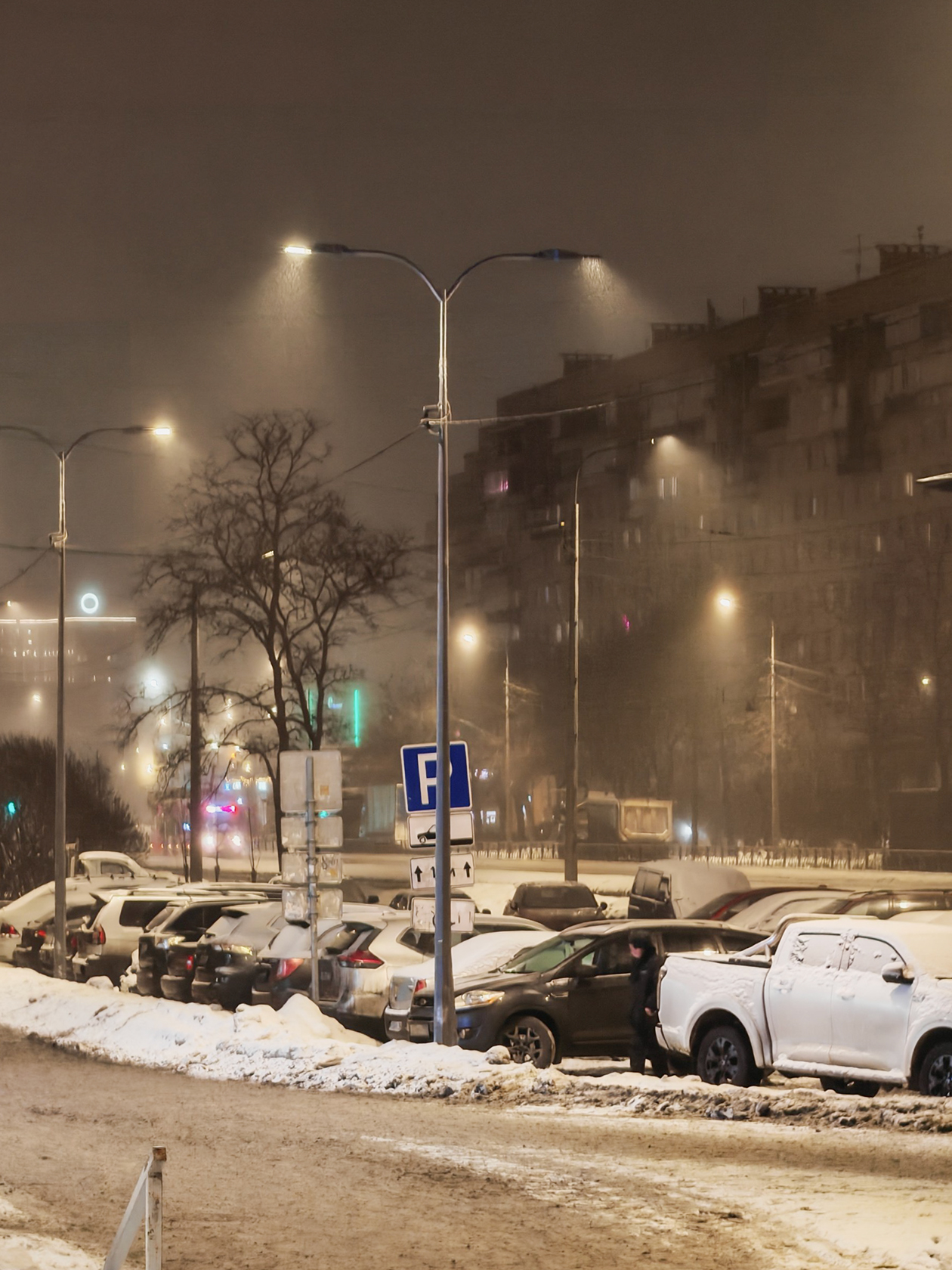 На улице, как всегда, зимняя красота. Снежная каша привычно липнет к подошвам, существенно замедляя всех участников движения на тротуаре