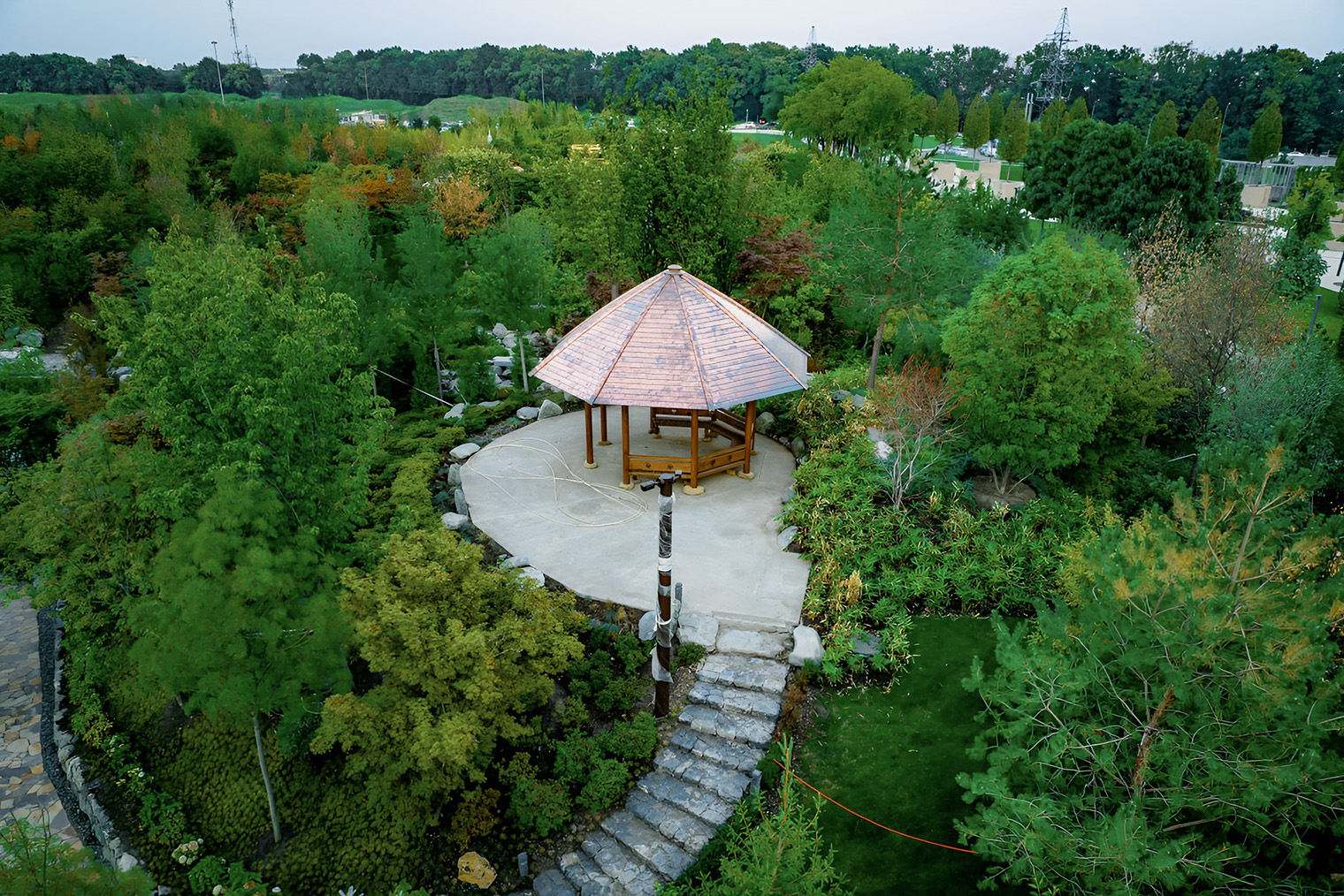 Японский сад в парке Галицкого. Источник: galitskypark.ru