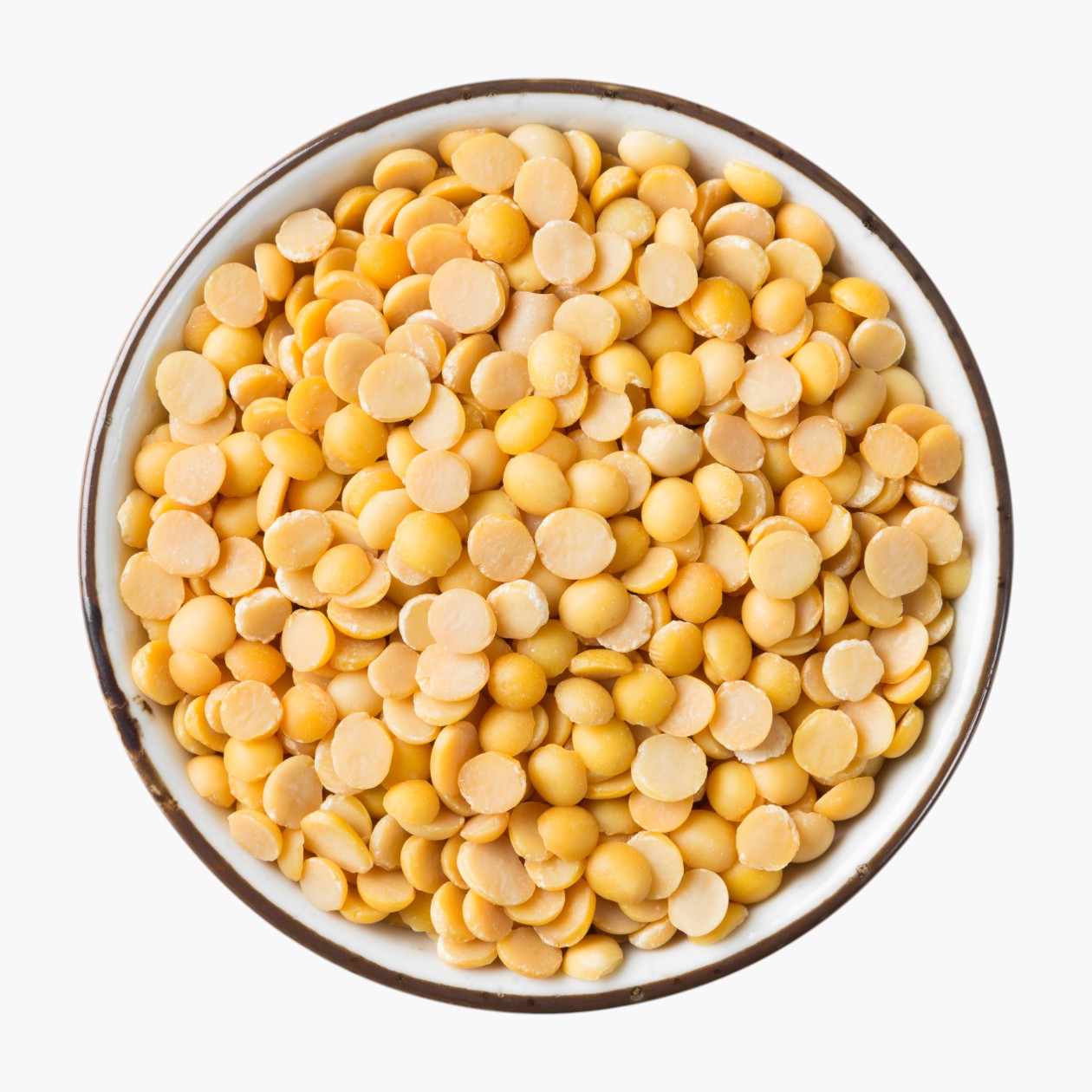 Колотый горох — это половинки цельных бобов. Фотография: 7th Son Studio / Shutterstock / FOTODOM