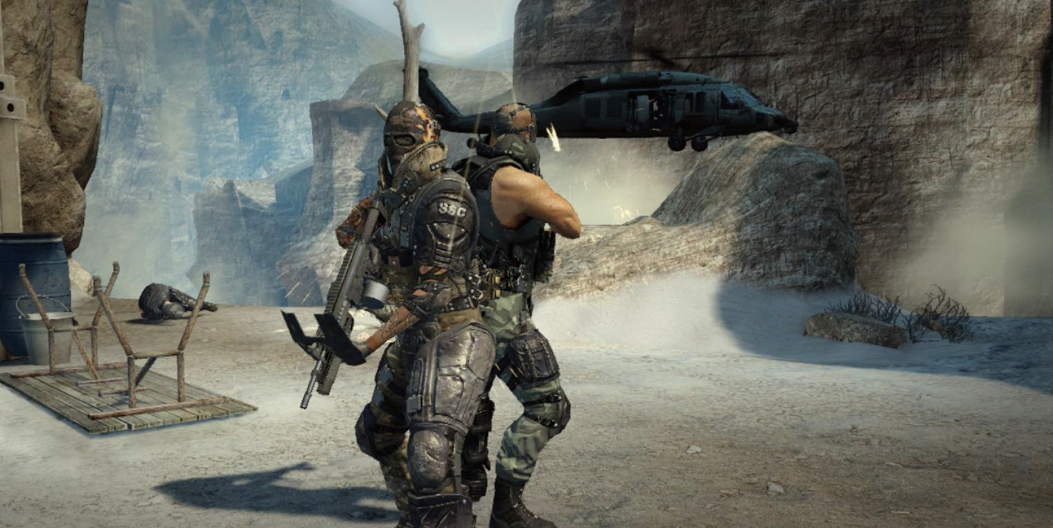 Army of Two лучше всего раскрывается с реальным товарищем — и неважно, сидите вы в онлайне или на одном диване. © Electronic Arts